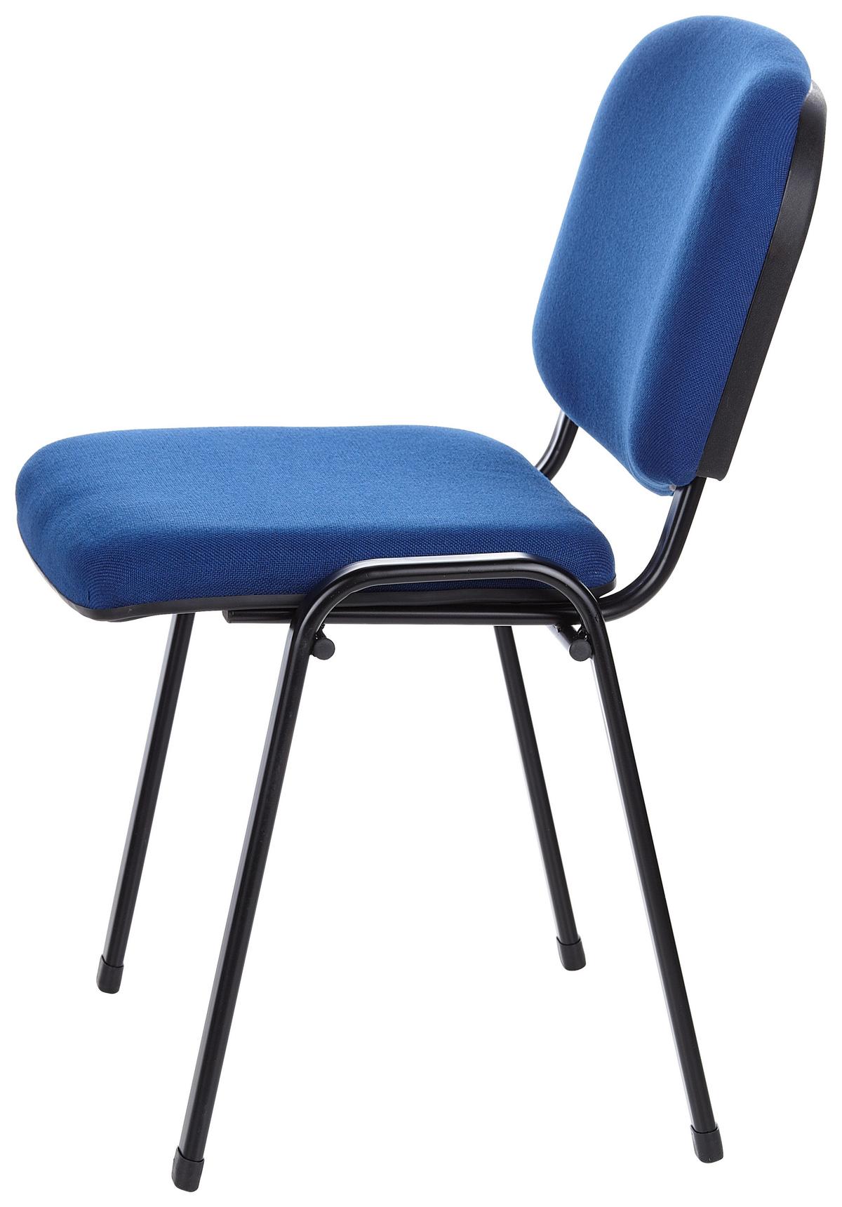 Konferenčni Stol Xt 600 Sw, Temno Modra, Črna - modra/črna, Basics, kovina/tekstil (58/84/41cm) - MID.YOU