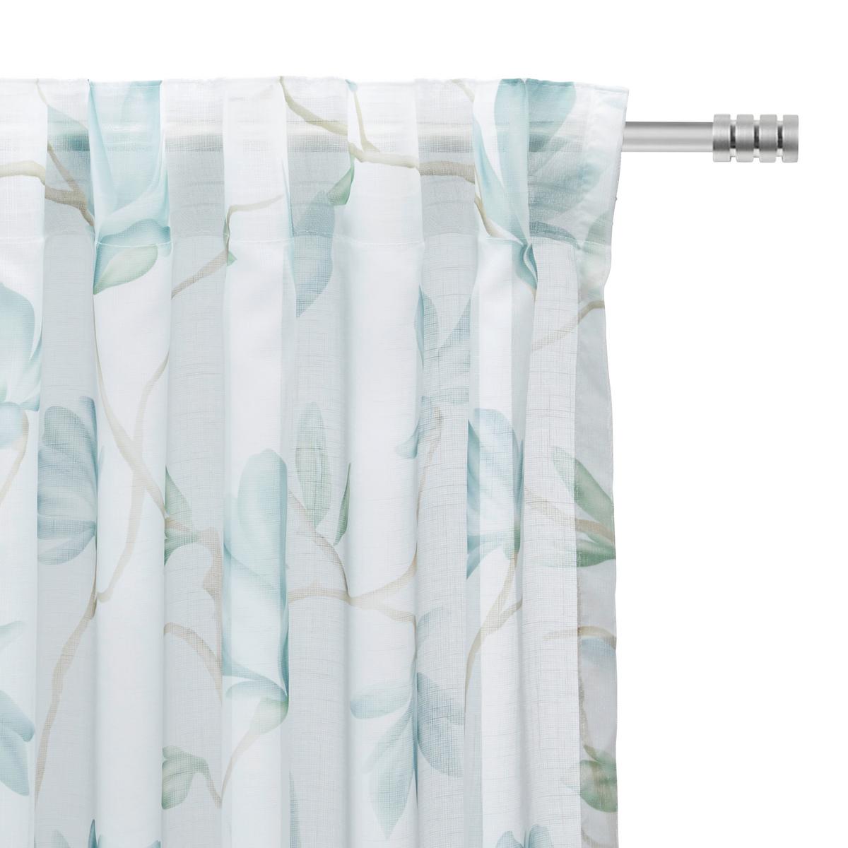 Končana Zavesa Magda - modra, Basics, tekstil (140/245cm) - Modern Living