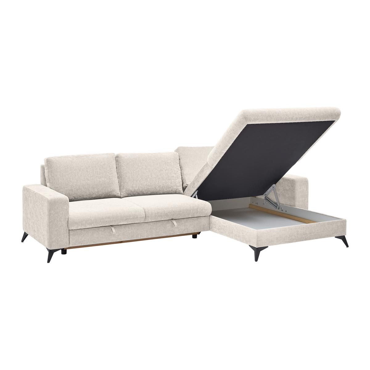 Coltar SUNNY - ecru, Modern, textil (290/87/178cm) - Mömax