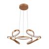 LEDHANGLAMP JOSEM2 - Cappuccino, Modern, Kunststof/Metaal (60/120cm) - Mömax