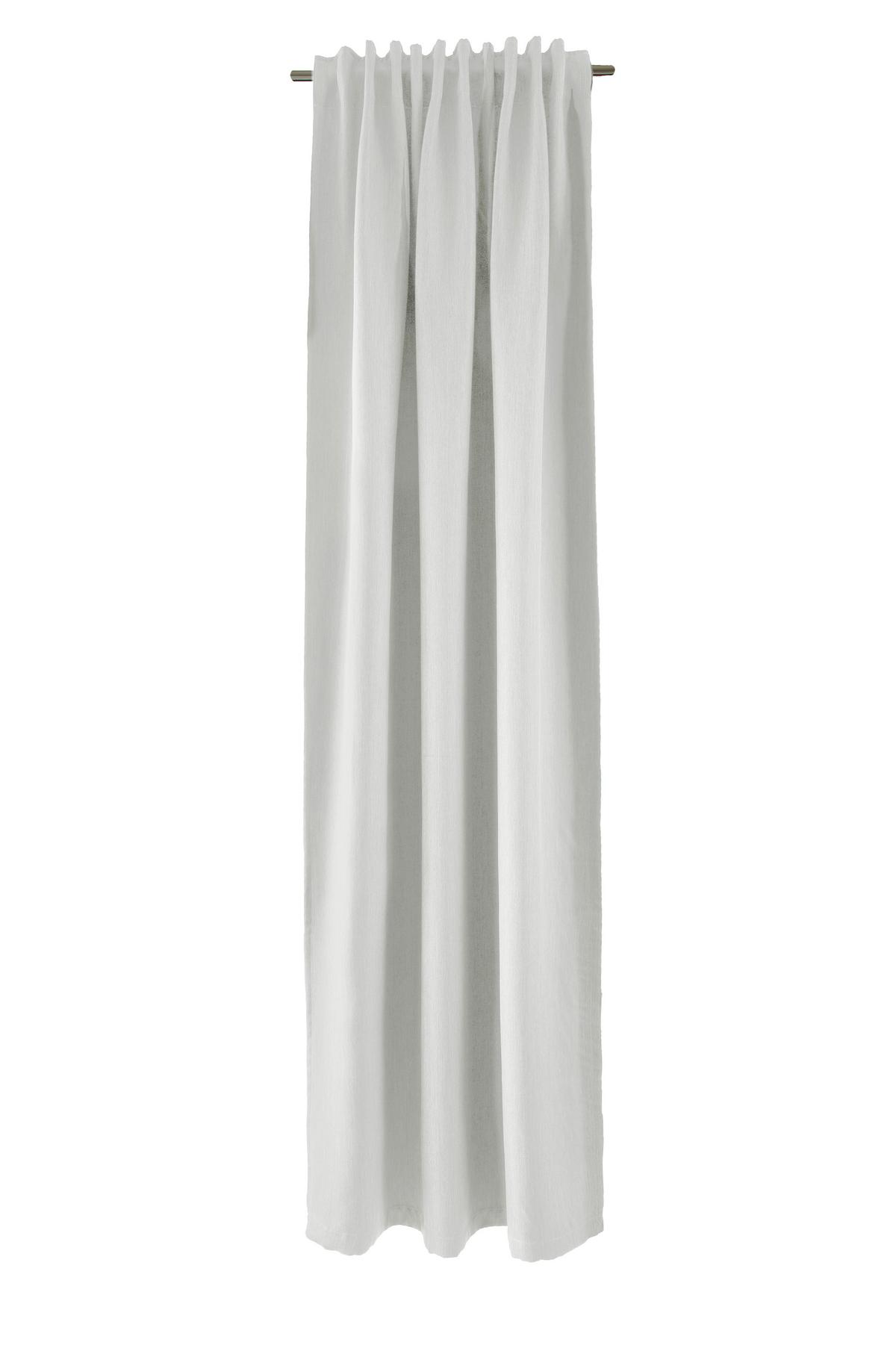 ZASŁONA TERMICZNA MILTON - biały, Basics, tkanina (140/245cm)