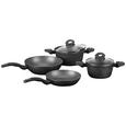 Set Oale Pentru Gătit Python - alb/negru, Romantik / Landhaus, sticlă/metal - Premium Living Set Oale Pentru Gătit Python - alb/negru, Romantik / Landhaus, sticlă/metal - Premium Living