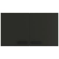 SZAFKA KUCHENNA GÓRNA OPTIKULT - antracytowy/czarny, Basics, materiał drewnopochodny/metal (100/57,6/34,6cm) - Optifit