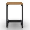 TUINBANK LOAN - Antraciet/Donkergrijs, Modern, Hout/Textiel (210/84/78cm) - Bessagi Garden