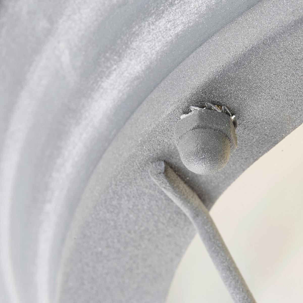 Deckenleuchte Typhoon Grau max. 30 Watt - Grau, KONVENTIONELL, Glas/Metall (29/10cm) - Brilliant