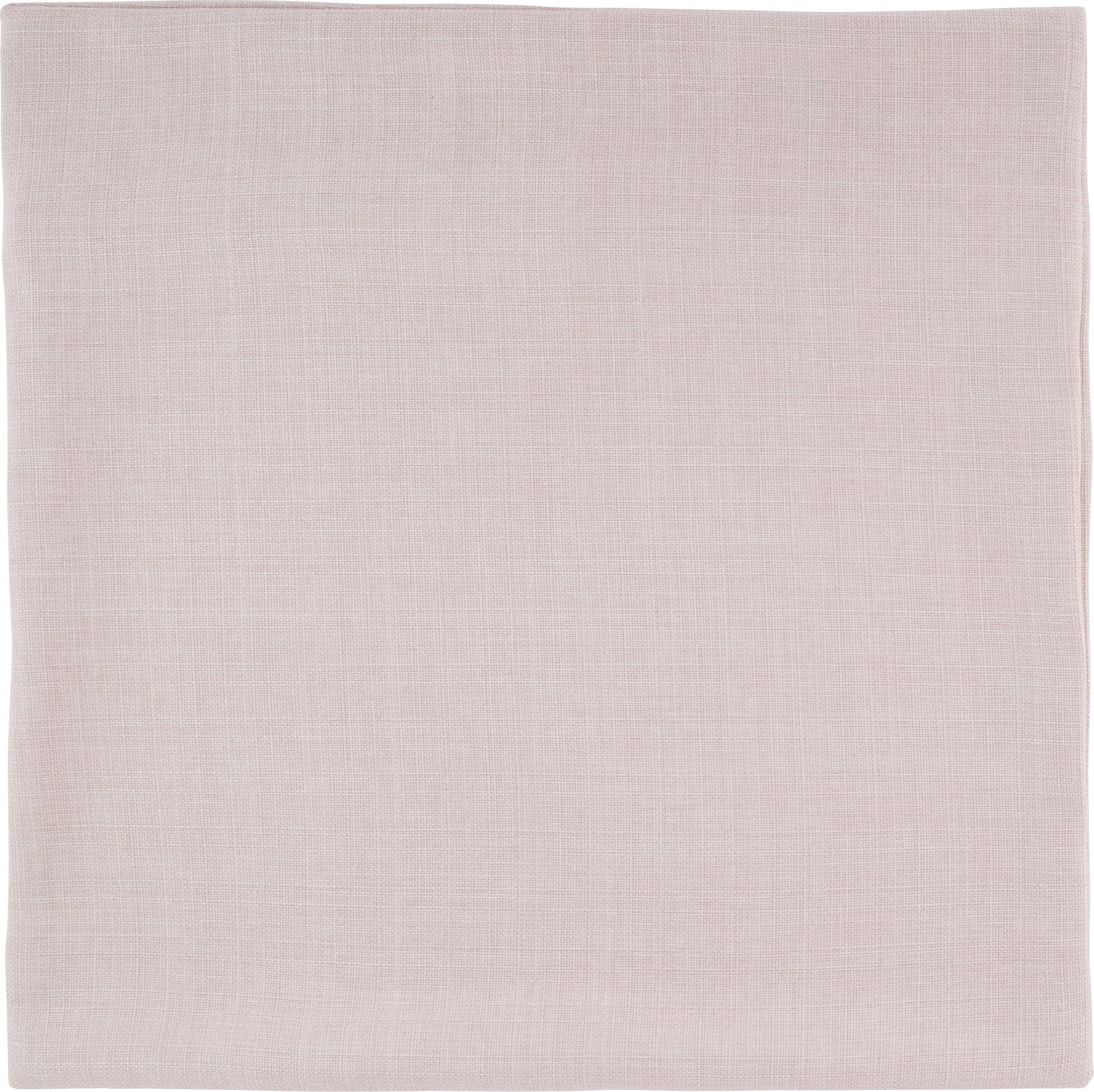 Kissenhülle Leinenoptik, ca. 50x50cm - Sandfarben, Konventionell, Textil (50/50cm) - Modern Living