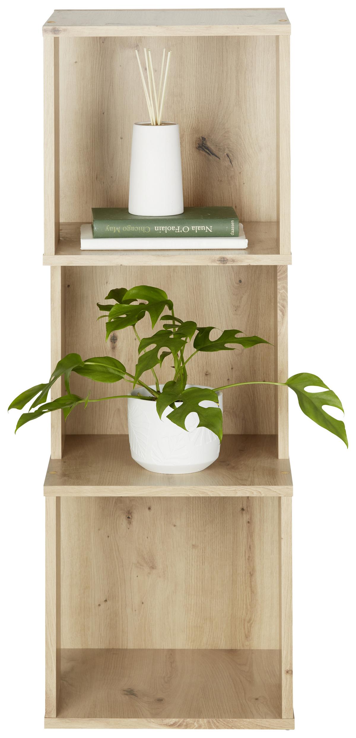 Regal in Eichefarben - Eichefarben, MODERN, Holzwerkstoff (37/109/37cm) - Mömax
