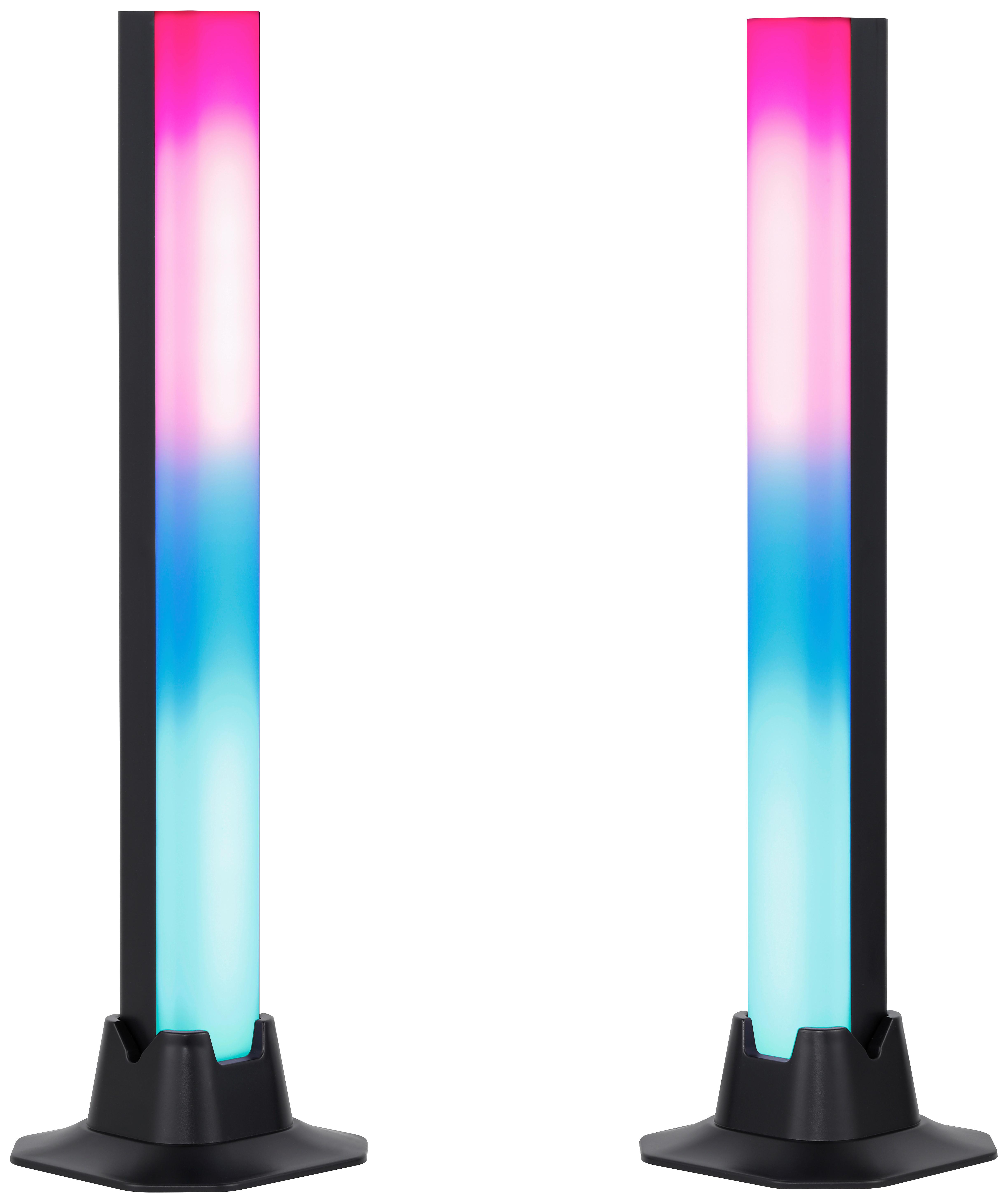 LED-Tischleuchte Rizi Schwarz max. 5 Watt - Schwarz, MODERN, Kunststoff (9/3/32cm) - Mömax