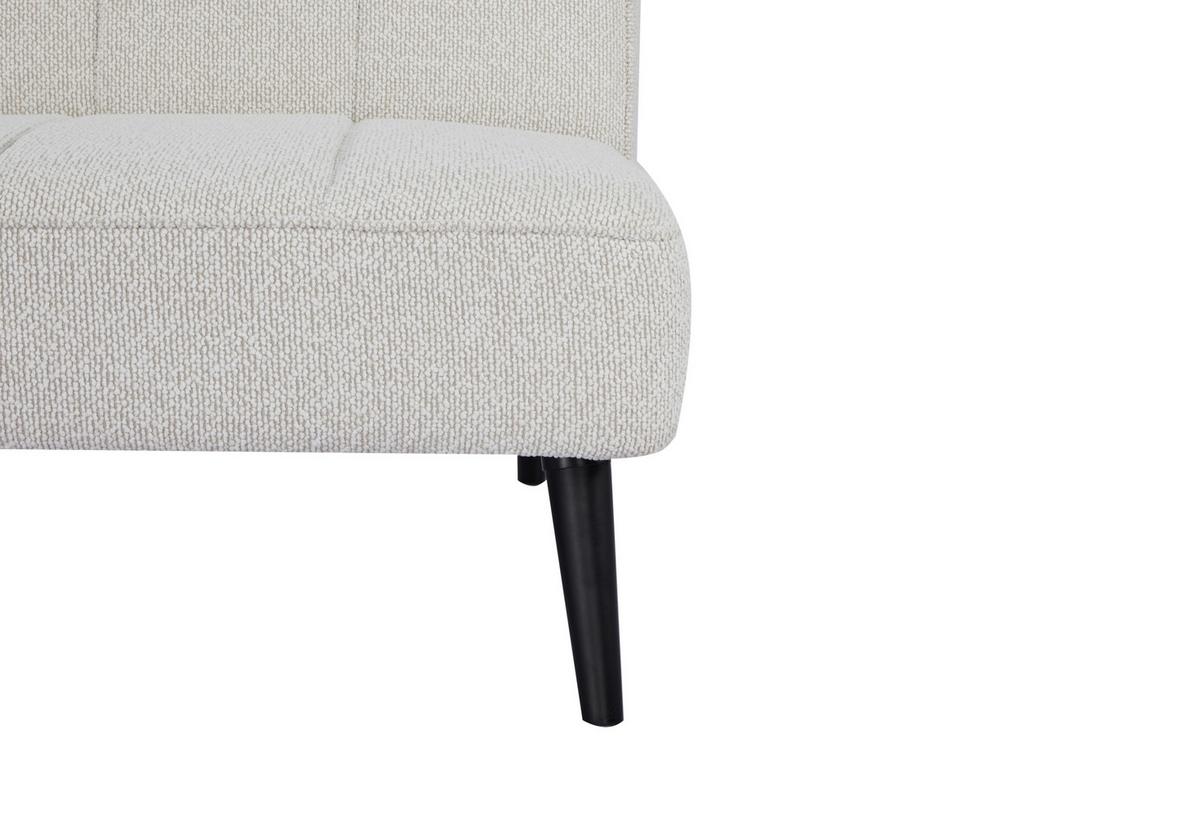 Zofa Lino, Posteljna Funkcija, Bež - črna/bež, Design, tekstil/les (192/82/90cm) - Livetastic