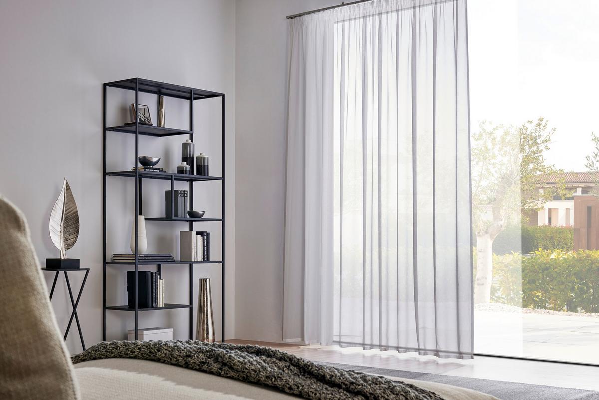 FIRANA GOTOWA KIMBERLY - biały, Basics, tkanina (300/245cm) - Esposa