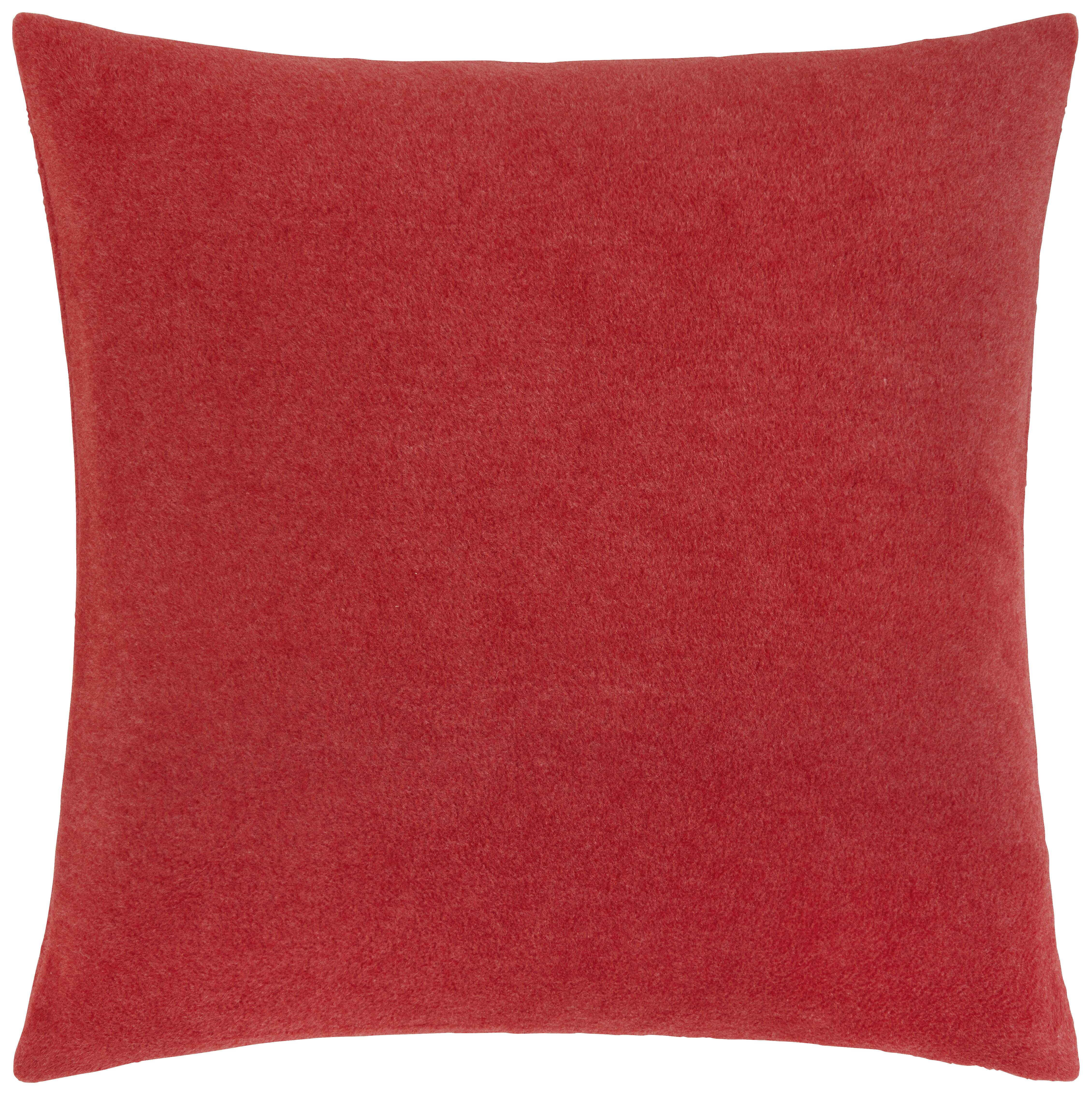 Zierkissen Ruby in Rot ca. 40x40cm - Rot, MODERN, Textil (40/40cm) - Mary's