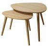 SATZTISCH NOBLE 2161302 - Naturfarben, MODERN, Holz (68/45/57cm) - MID.YOU