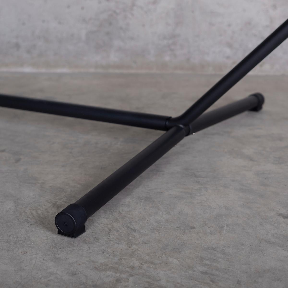 Hängemattengestell Stand for Double Hammock - Schwarz, Basics, Metall (115/110-130/320-365cm) - La Siesta