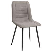 Stolica Una - cappuccino/crna, Basics, metal/tekstil (53/45/88cm) - Best Price