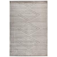 Flachwebeteppich Madita 100 - Grau, Konventionell, Textil (160/230cm) - Kayoom
