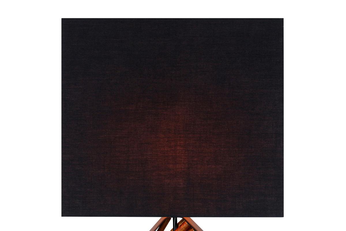 Stoječa Svetilka Driftwood - zlate barve/črna, Design, kovina/tekstil (40/155/20cm) - P & B