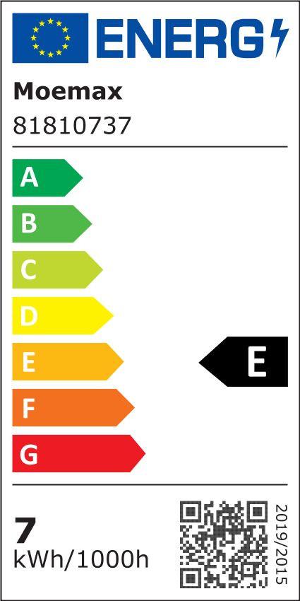 Set Led-sijalk 105820-3, E27, 6,5 W, 3 Kos - prozorno, steklo (6/10,6cm) - Mömax