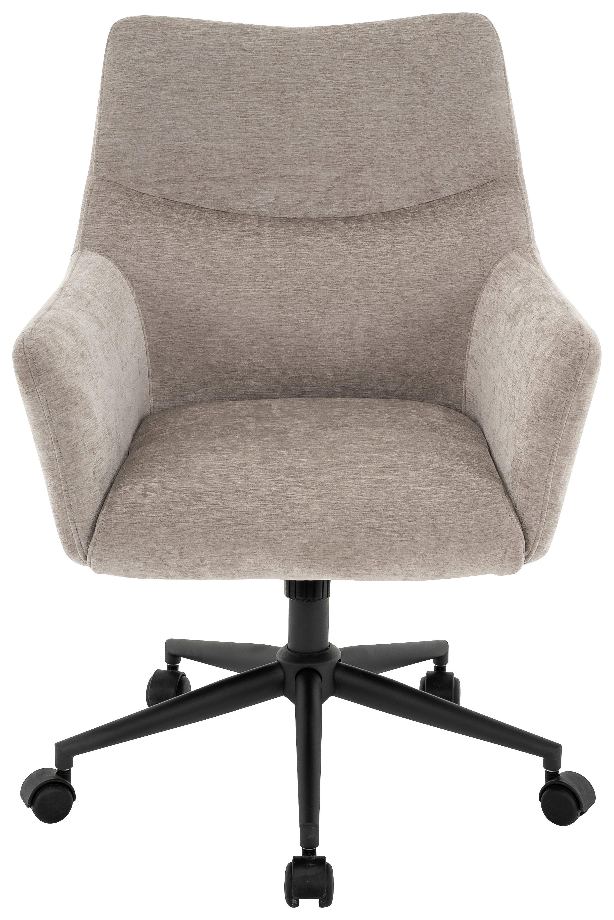 Pisarniški Stol Linz 2, Siva - siva/črna, Moderno, kovina/tekstil (64/98/68cm)