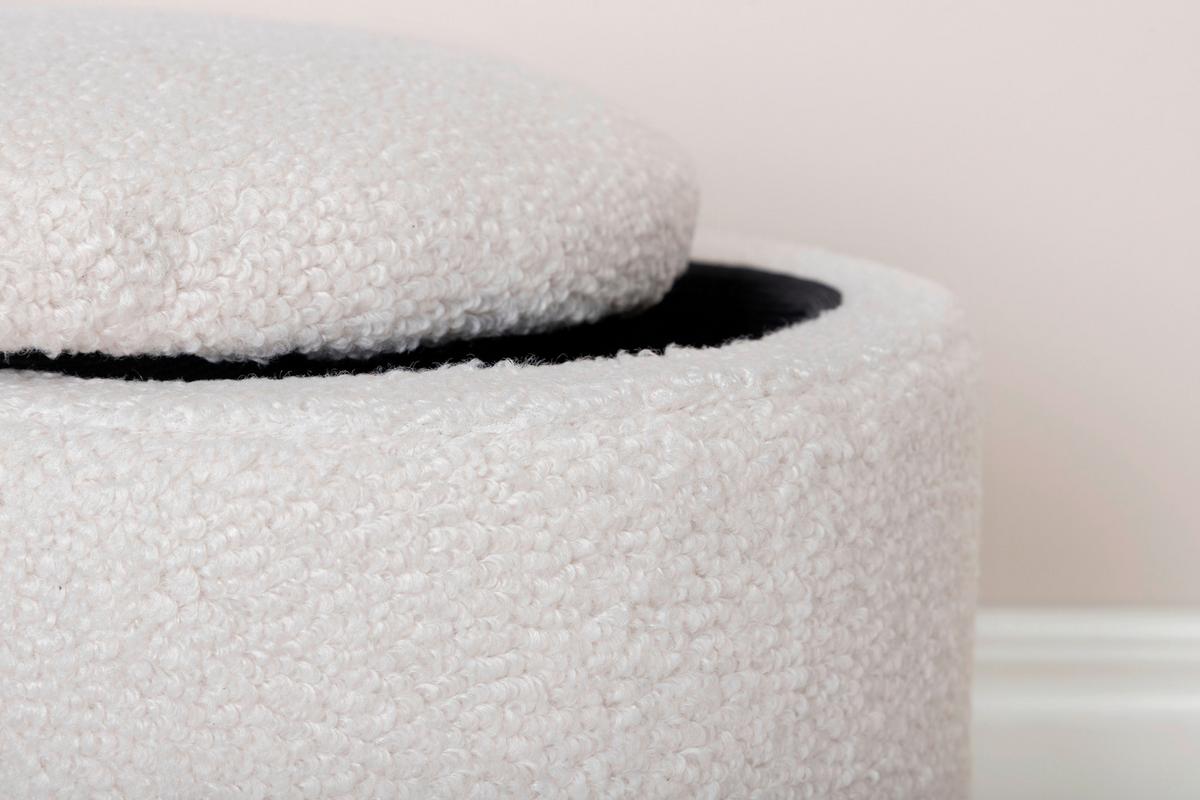 POUF LIMPEN - Design, Textil (32/40/32cm) - Livetastic