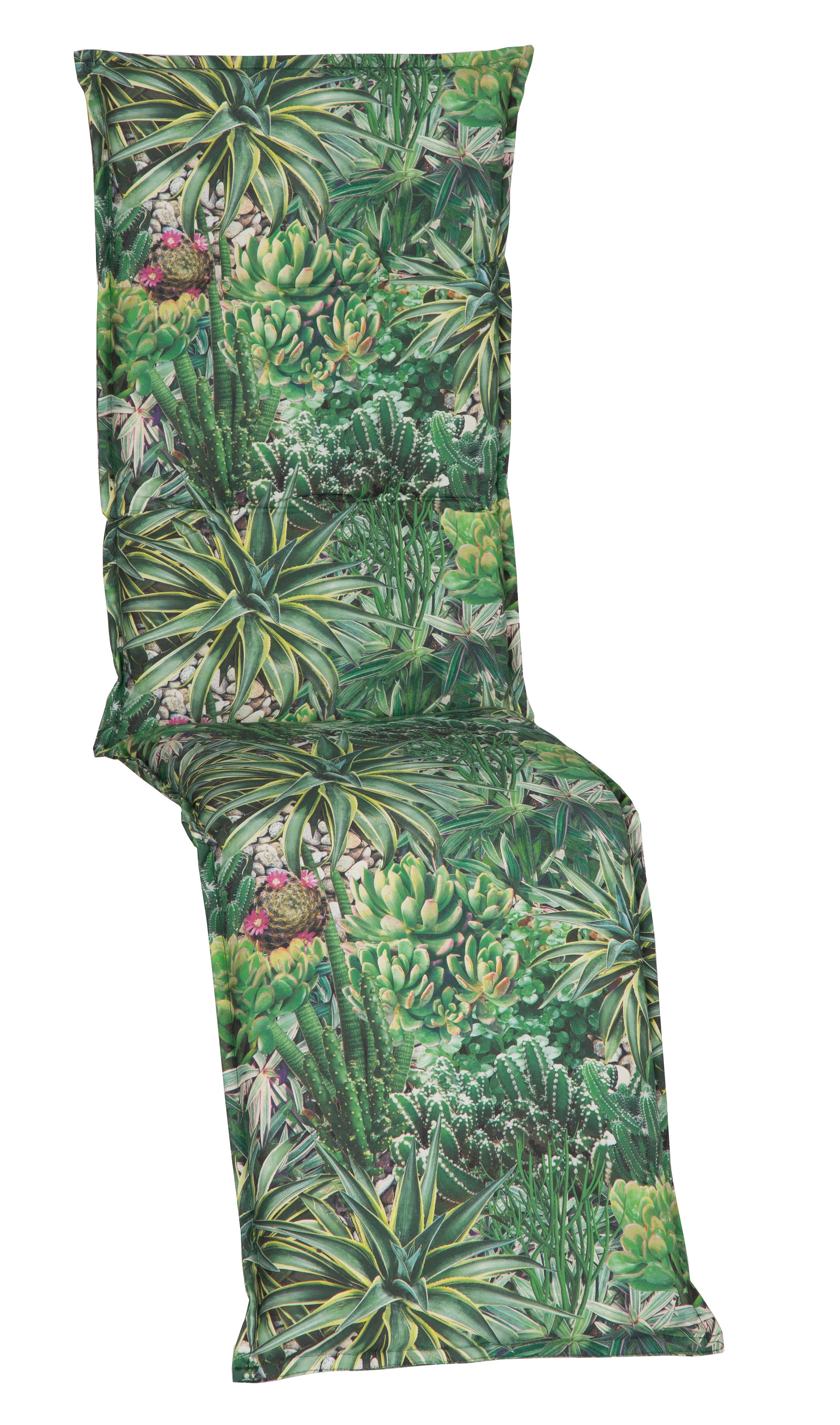 Blazina Za Počivalnik Tegernsee, Večbarvno - zelena, Basics, tekstil (170/46/8cm)