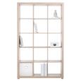 Raumteiler Eichefarben - Eichefarben/Alufarben, Holzwerkstoff/Kunststoff (117/193/35cm) - Mömax modern living Raumteiler Eichefarben - Eichefarben/Alufarben, Holzwerkstoff/Kunststoff (117/193/35cm) - Mömax modern living