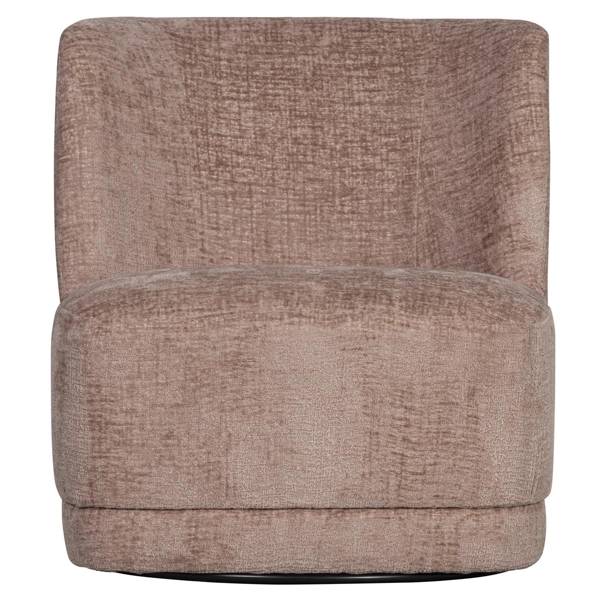 Cocktailsessel Atty Sandfarben - Sandfarben/Schwarz, Design, Kunststoff/Textil (74/75/65cm) - Livetastic