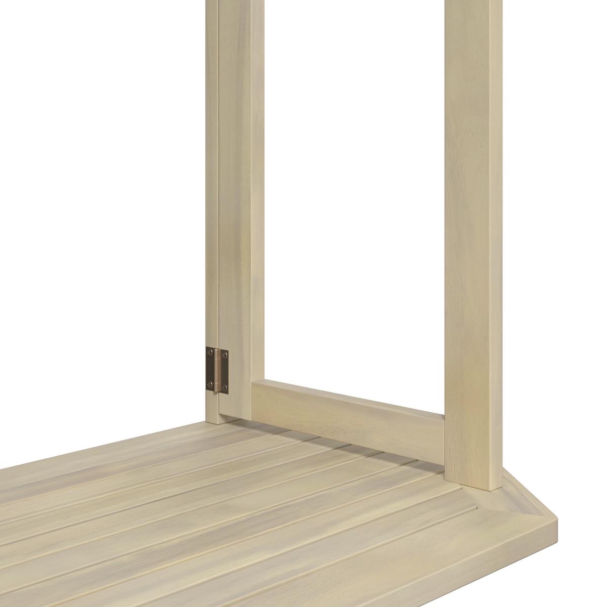 Gartenset Karo Akaziefarben, 3-teilig - Akaziefarben, Natur, Holz (46/99,5/75,5cm) - Mömax