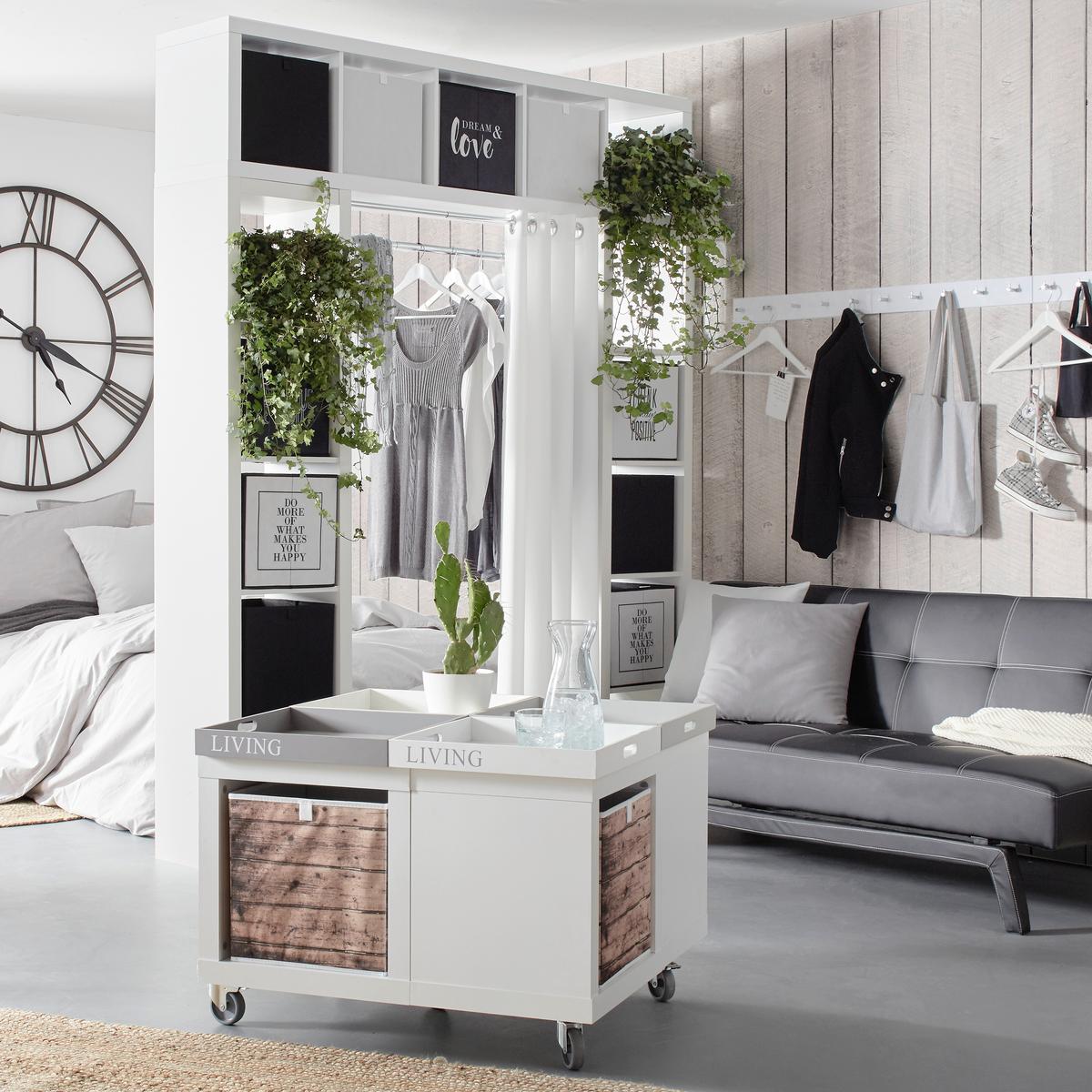 Bettwäsche Stone Washed Uni 160x210cm - Hellgrau, Romantik / Landhaus, Textil (160/210cm) - Modern Living