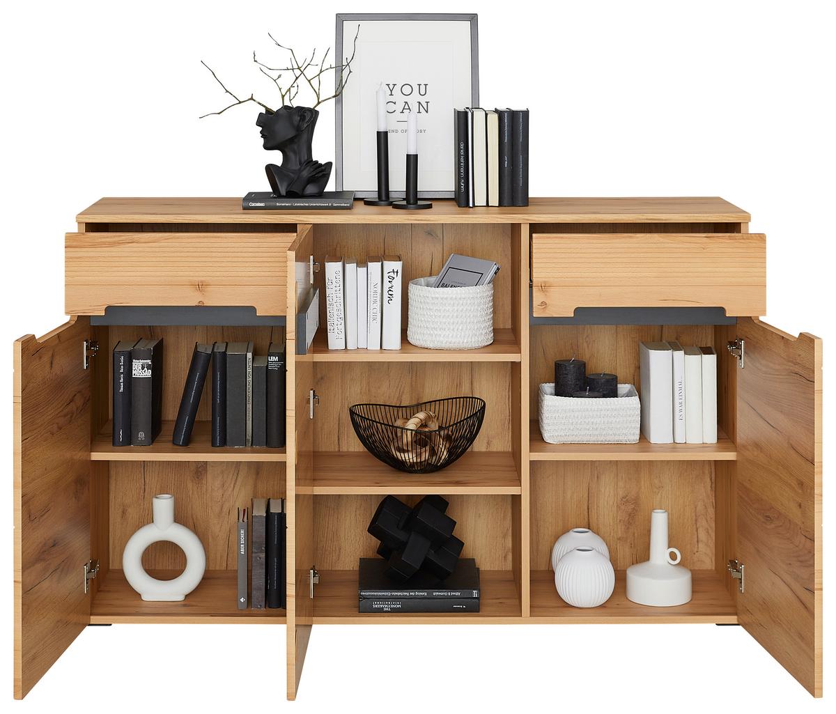 Komoda Alana Alana - Moderno, umetna masa/leseni material (139,6cm) - Mömax