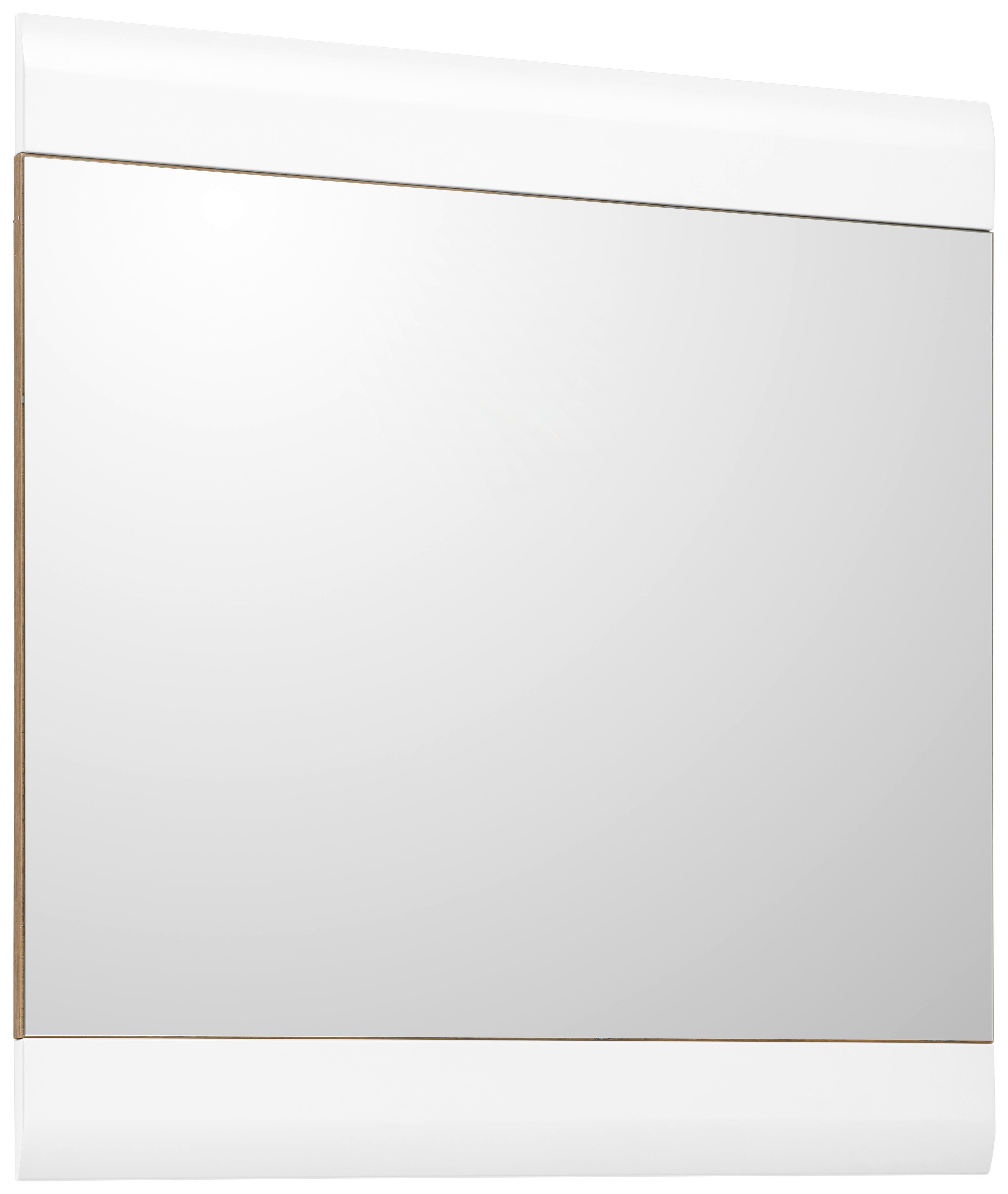 Oglindă Auris - alb, Modern (85/90/2cm) - Modern Living