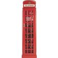 Weinschrank in Rot - Rot/Kupferfarben, LIFESTYLE, Holzwerkstoff/Metall (44/171/44cm) - MÖMAX modern living