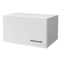 Kuhinjska Zgornja Omarica Lucca, Bela - bela/barve aluminija, Konvencionalno, umetna masa/leseni material (60/32/32cm) - FlexWell