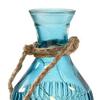 Dekoflasche Sandro aus Glas - Blau, MODERN, Glas (10/28,5cm) - Bessagi Home