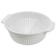 Sită Bucătărie Noodles - alb, plastic (26,5/26,5/10cm) - Modern Living Sită Bucătărie Noodles - alb, plastic (26,5/26,5/10cm) - Modern Living