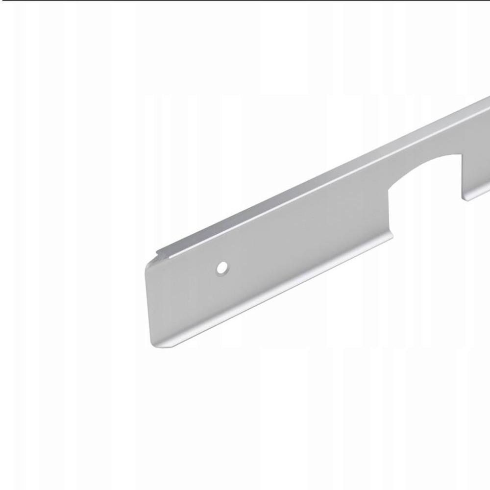 Profil mobilier incastrat ARONA - argintiu, Modern, metal (60/3,8cm)