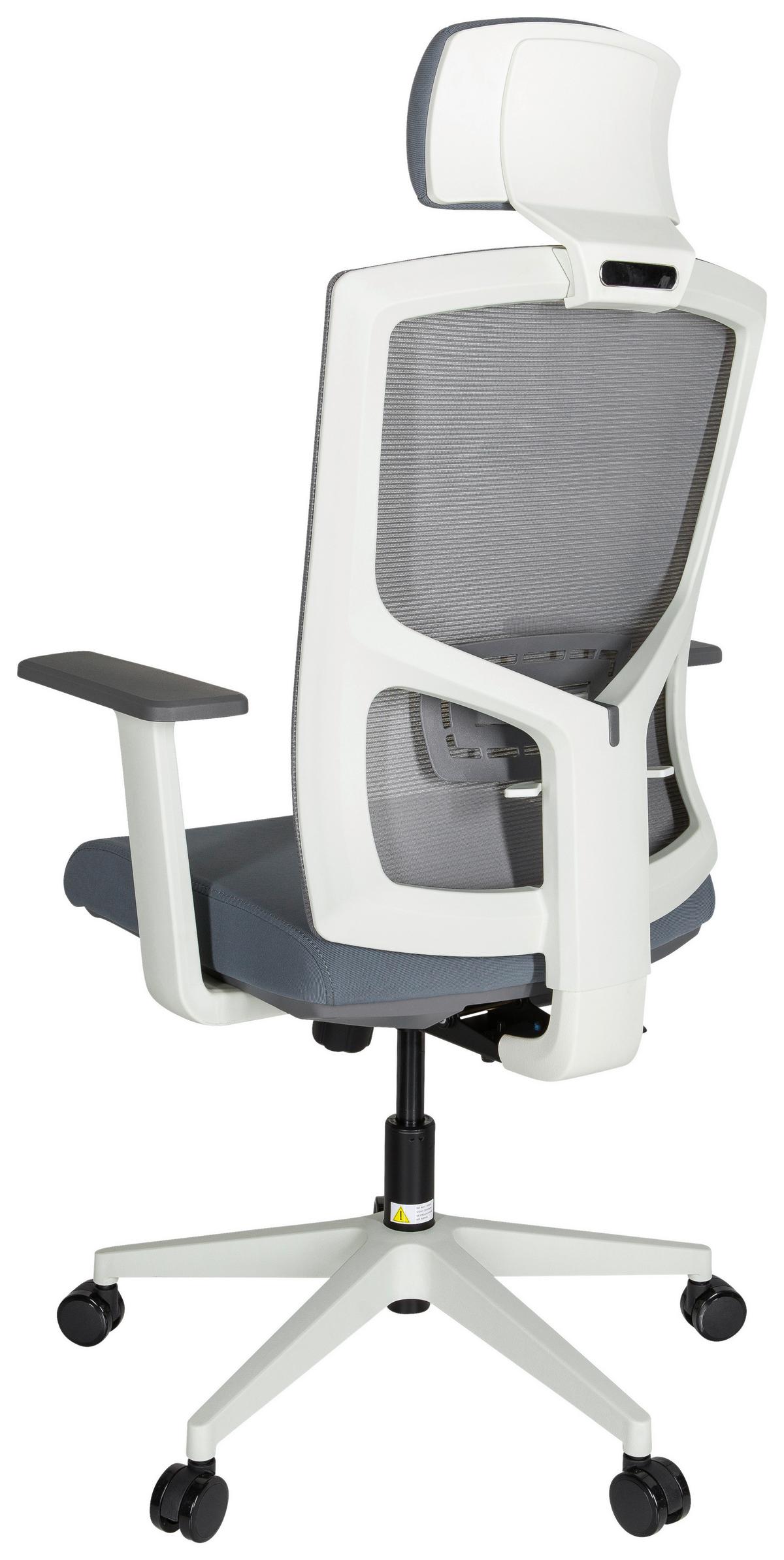 Pisarniški Stol Captivo Base W, Siva - siva/bela, Moderno, umetna masa/tekstil (70/135/58cm) - MID.YOU