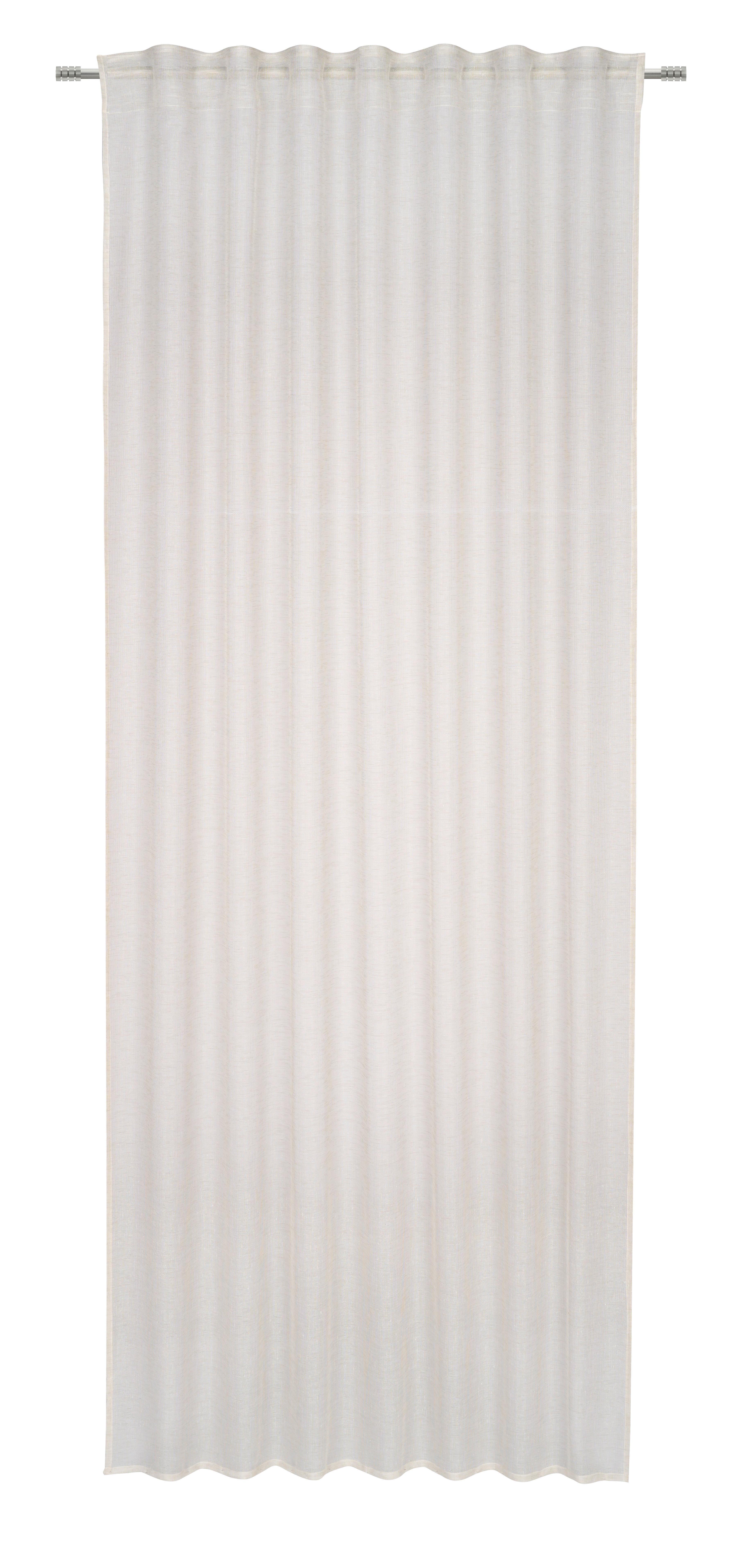 ZASŁONA GOTOWA MOLA - beżowy, Basics, tkanina (140/245cm) - Esposa