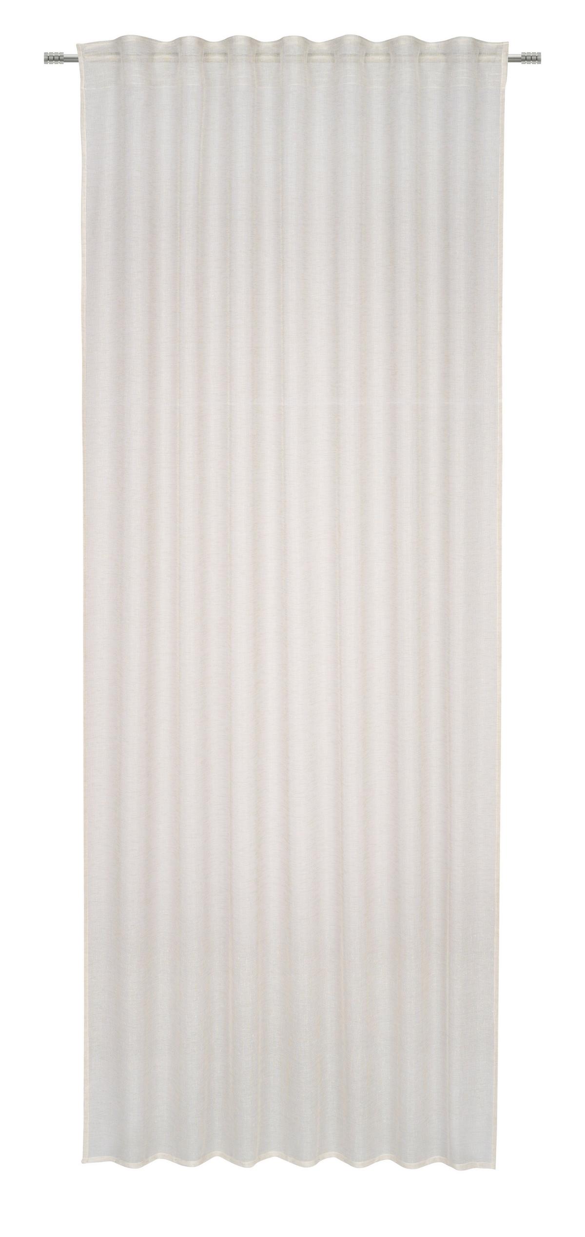 ZASŁONA GOTOWA MOLA - beżowy, Basics, tkanina (140/245cm) - Esposa