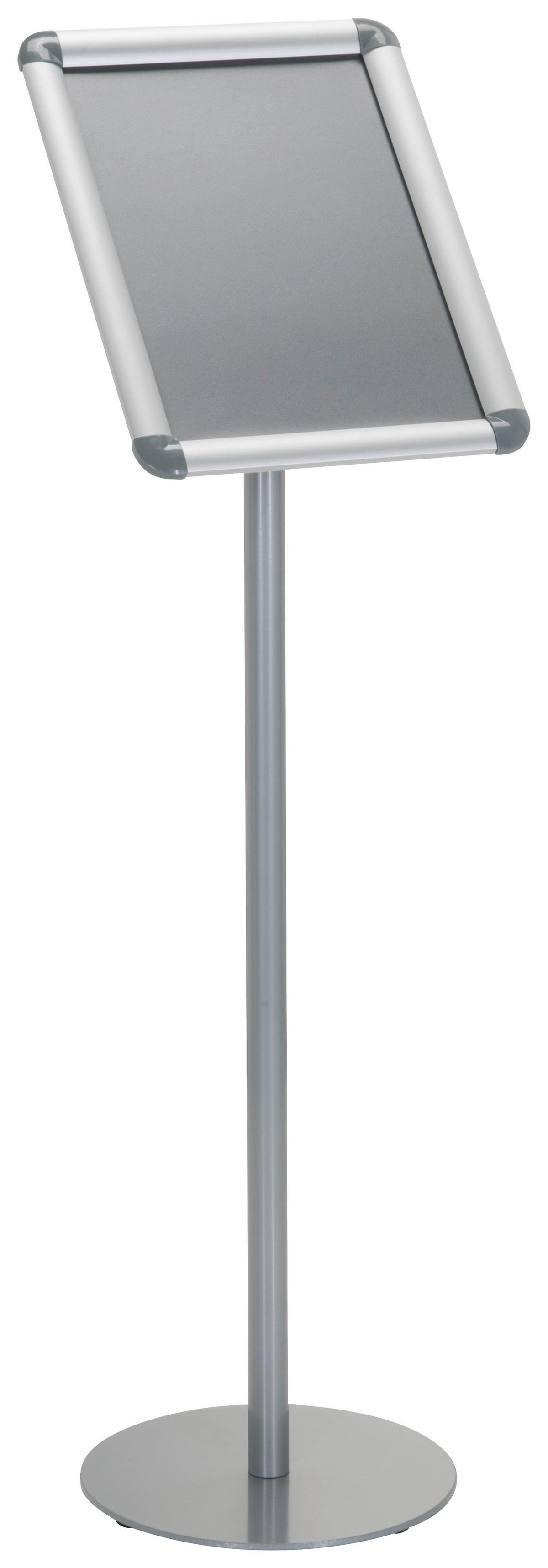 Stojalo Za Plakate Agenda I, Jeklo - srebrne barve, Basics, kovina (24/89,5/26cm) - MID.YOU