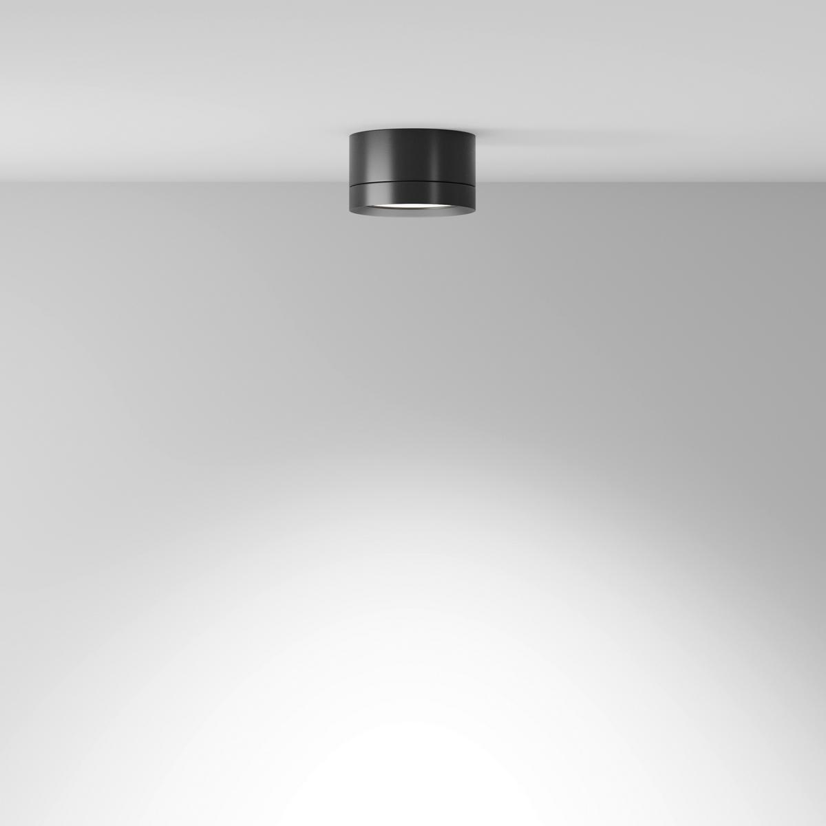 Strahler Hoop Schwarz max. 15 Watt - Schwarz, Basics, Kunststoff/Metall (8,5/5/8,5cm) - MAYTONI
