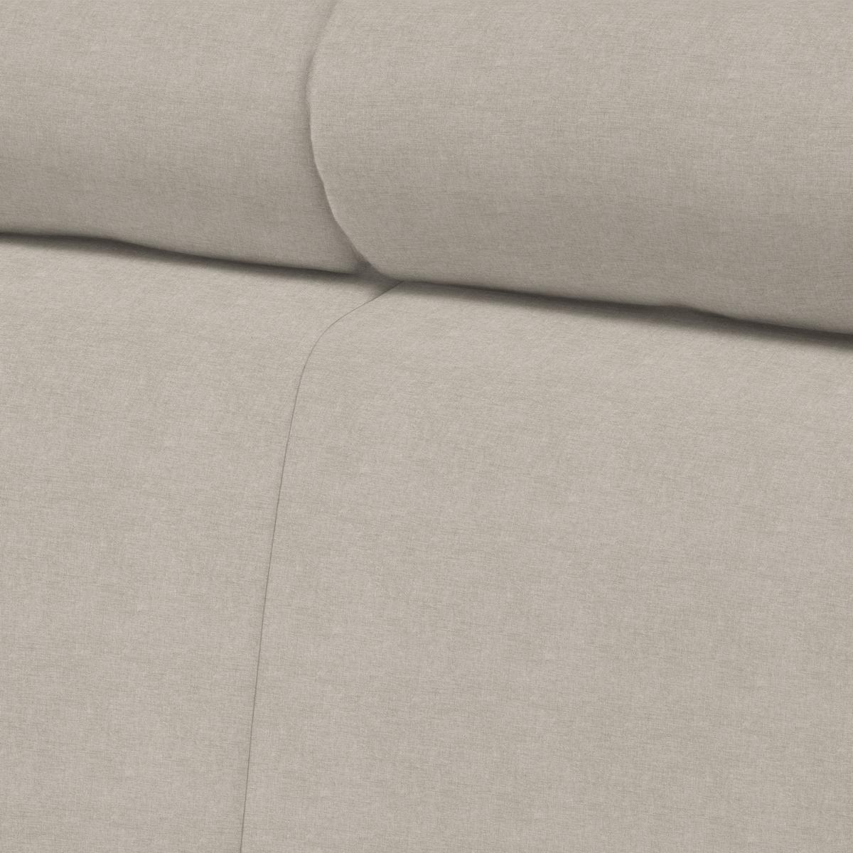 Ecksofa Lugo Greige - Greige, MODERN, Holz/Kunststoff (205/98/266cm) - Mömax
