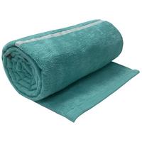 Hamamtuch Vali Türkis ca. 75x160cm - Türkis, Konventionell, Textil (75/160cm) - Modern Living