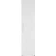 Kleiderschrank Weiß Hochglanz - Weiß, MODERN, Holz (50/208/57cm) - PREMIUM LIVING