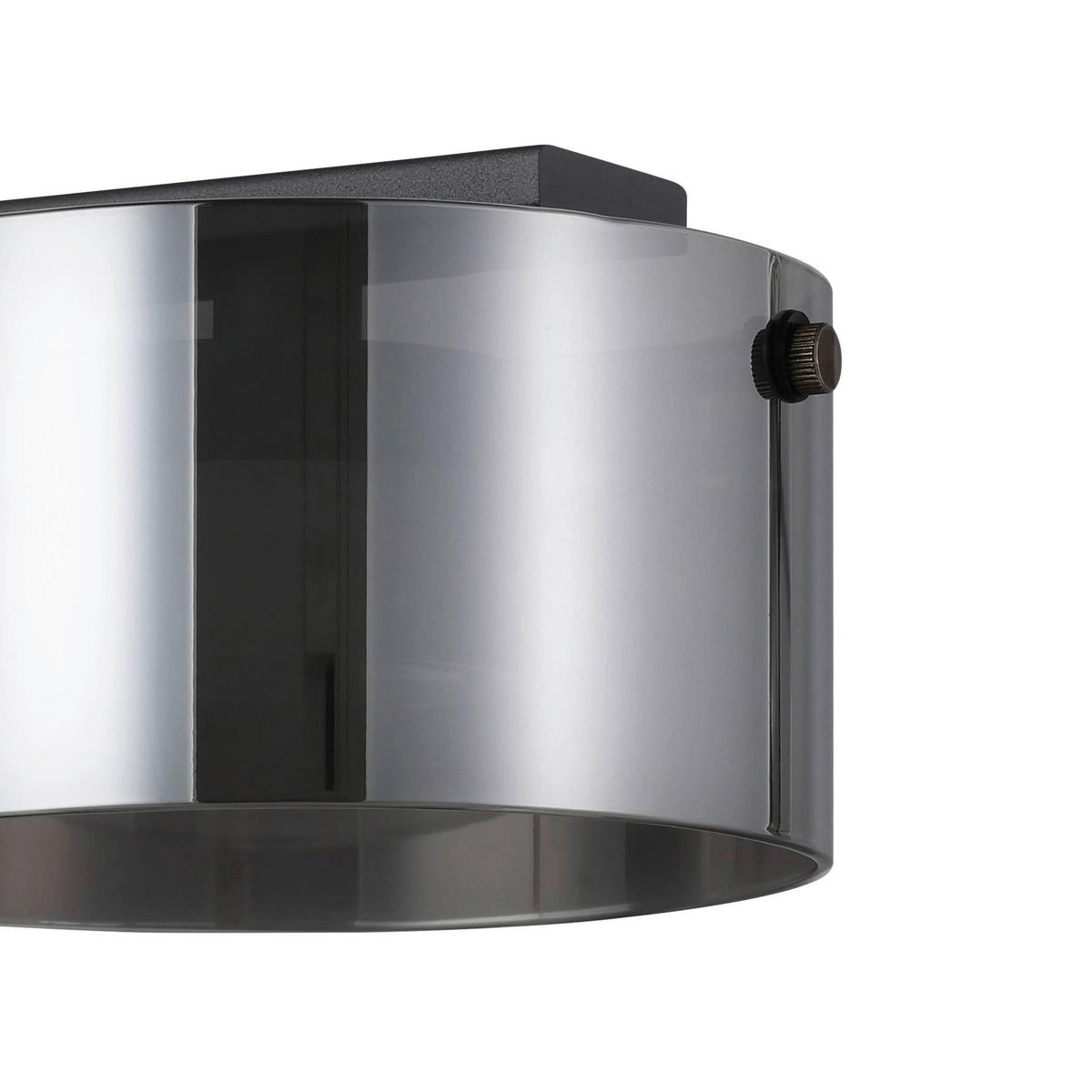 Tischleuchte 39877_copillos - Schwarz, Basics, Glas/Metall (20/15/42cm) - Eglo