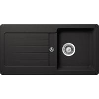 évier in Schwarz Nero - Modern, Naturmaterialien/Stein (86/43,5cm) - Sistant