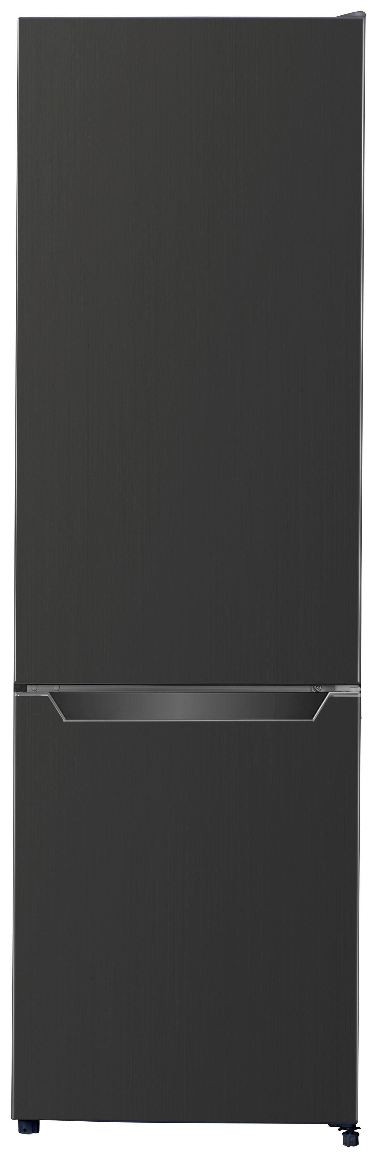 Kühl-Gefrier-Kombination Respekta Gotland Anthrazit - Anthrazit, Basics, Glas/Kunststoff (54/176/55cm) - Respekta