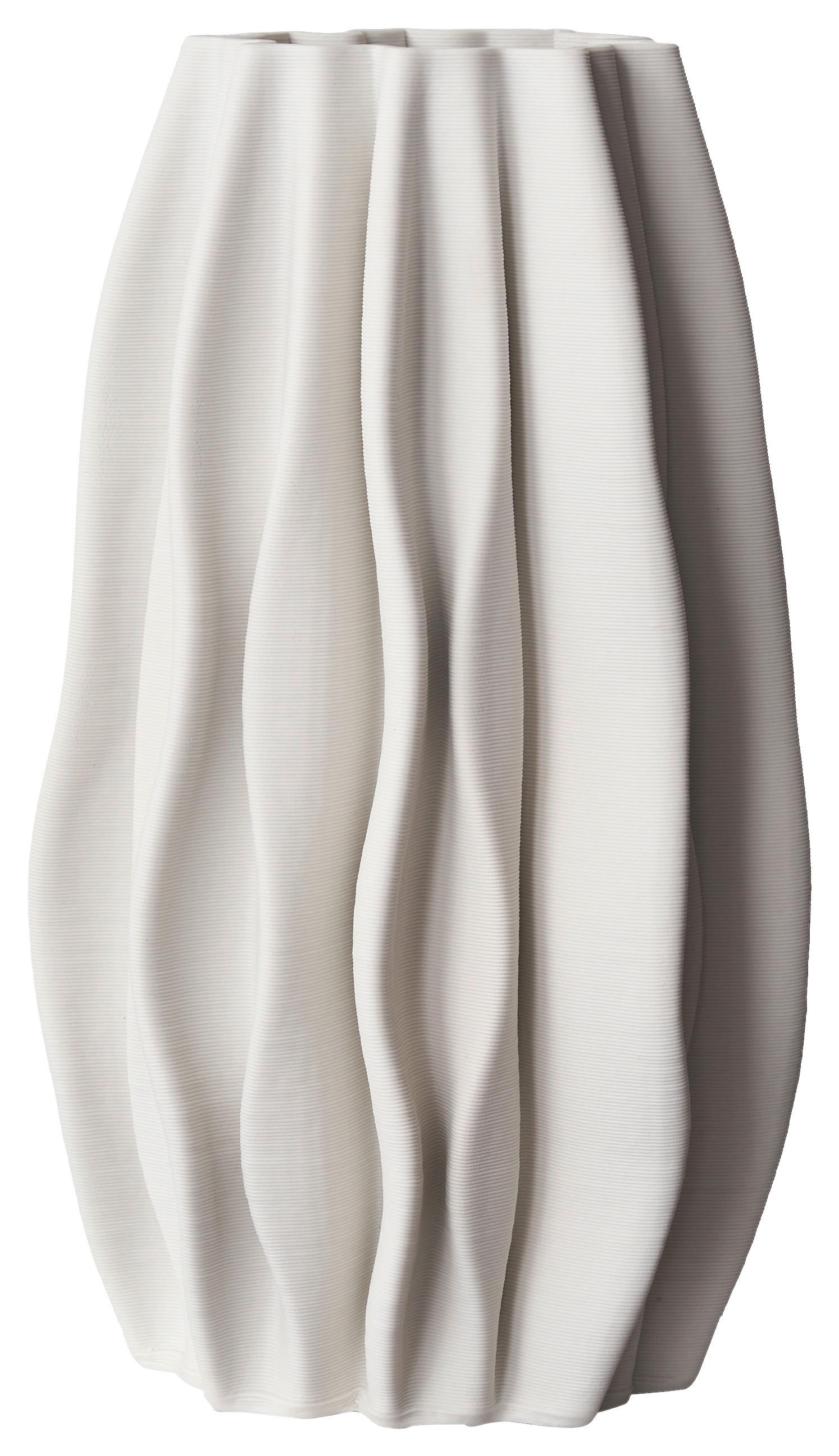 Vaza Florentin - bijela, keramika (17/30/16cm) - Mömax