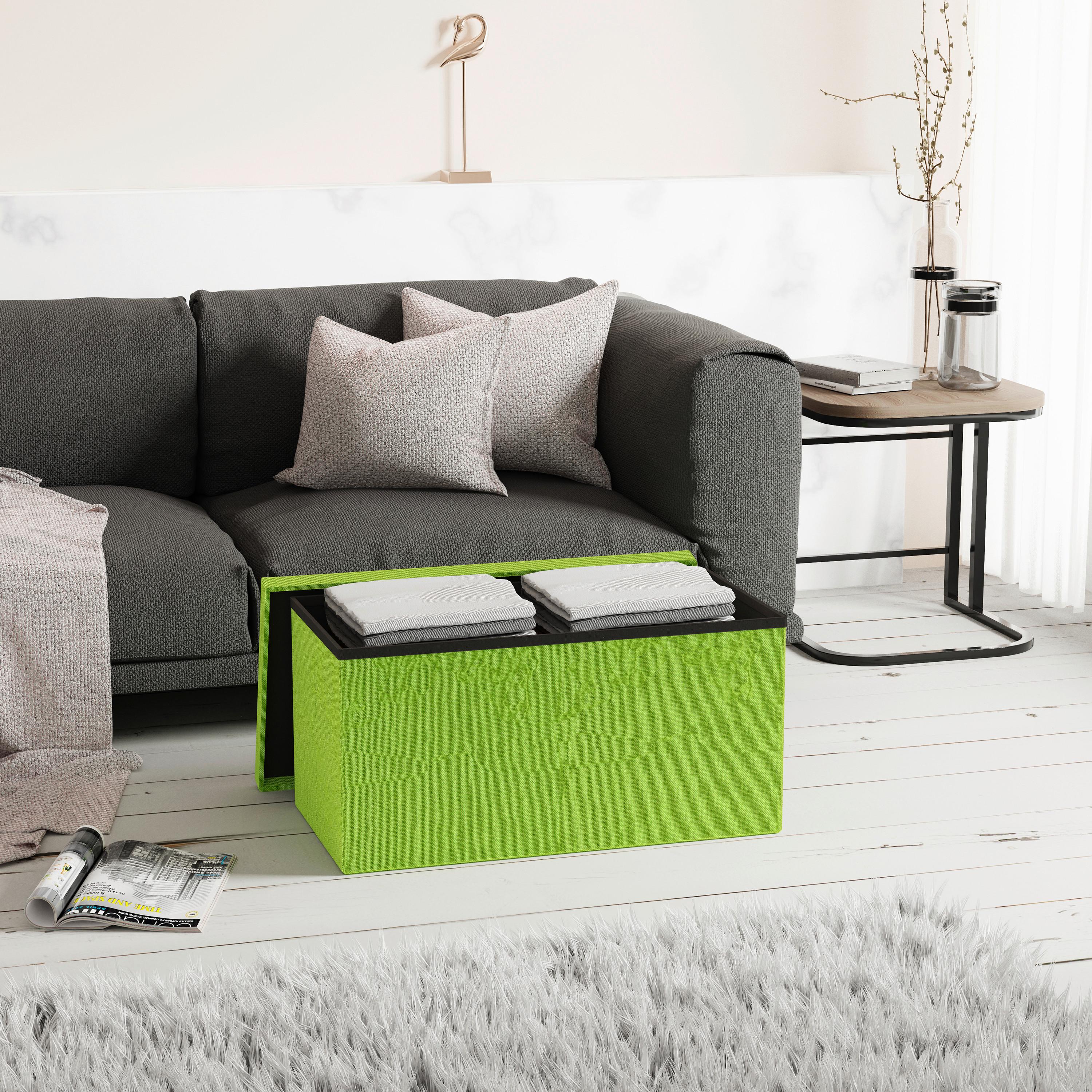 SITZBOX BOXAS - Grün, Basics, Holzwerkstoff/Kunststoff (76/38/38cm) - MID.YOU