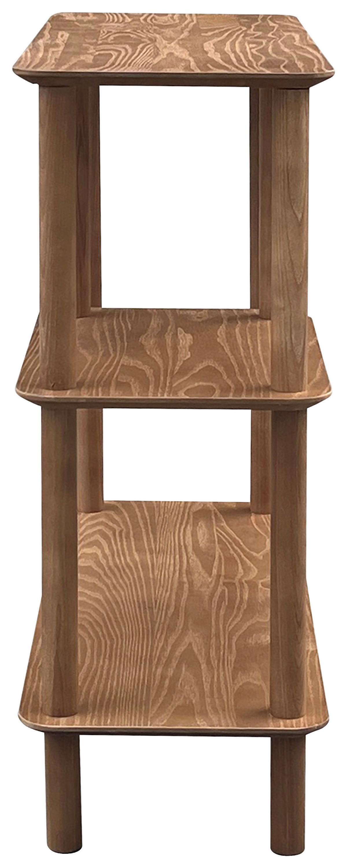 Álló Polc Mats - natúr színű, Modern, faalapú anyag/fa (75/75/30cm) - Premium Living
