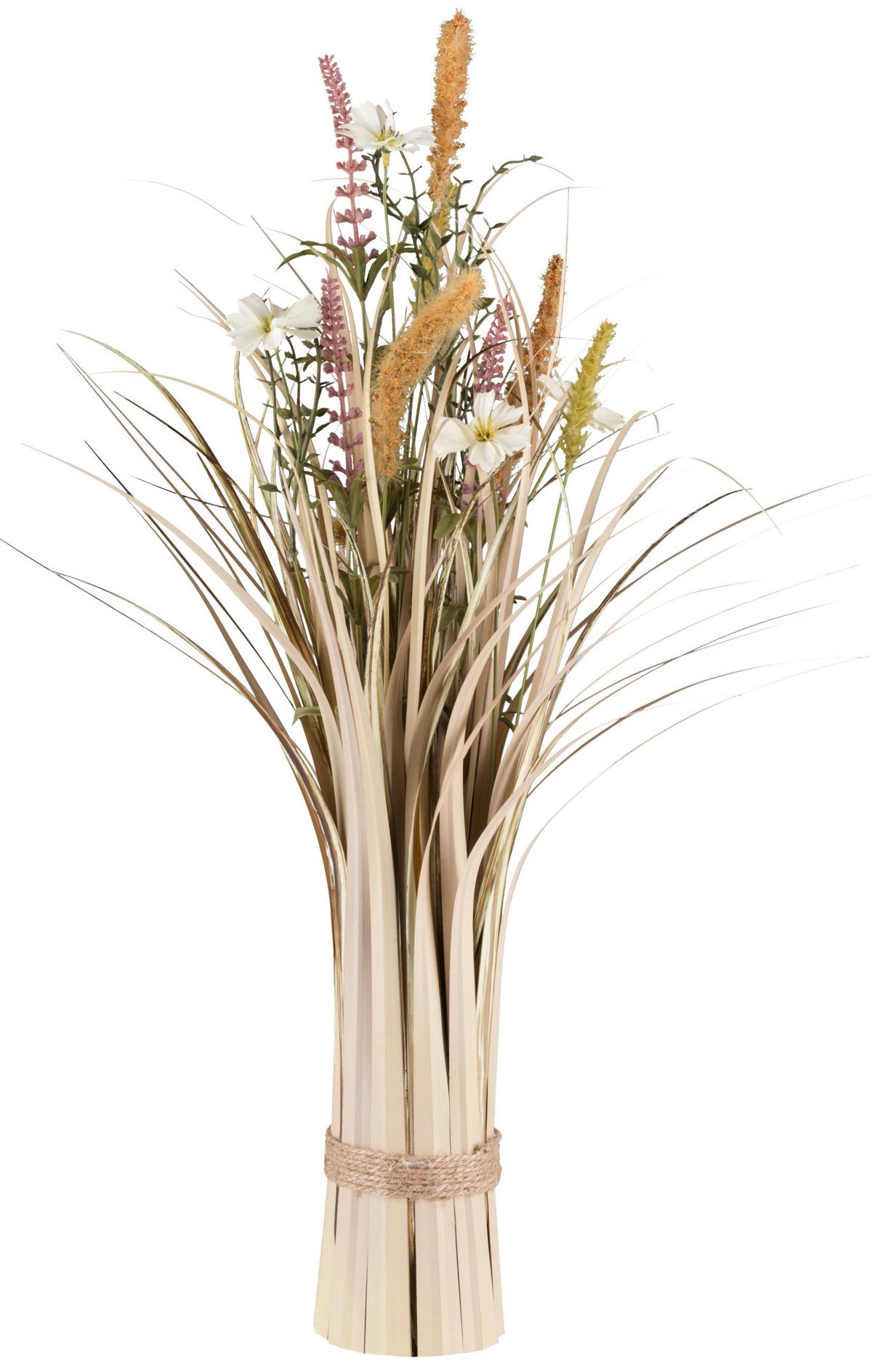 Dekor Növény Autumn - fehér, Konventionell, műanyag (63cm) - Modern Living